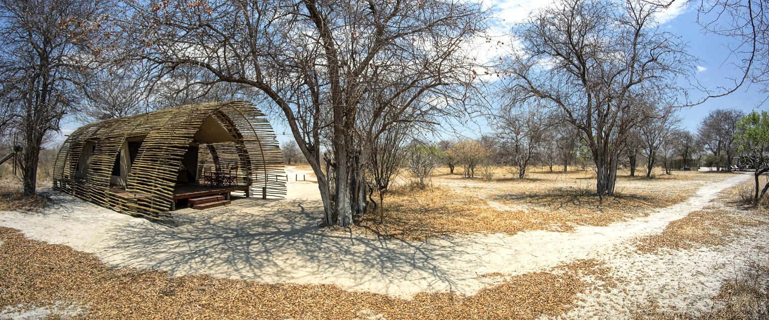 is a rather cool lodge outside Central Kalahari 