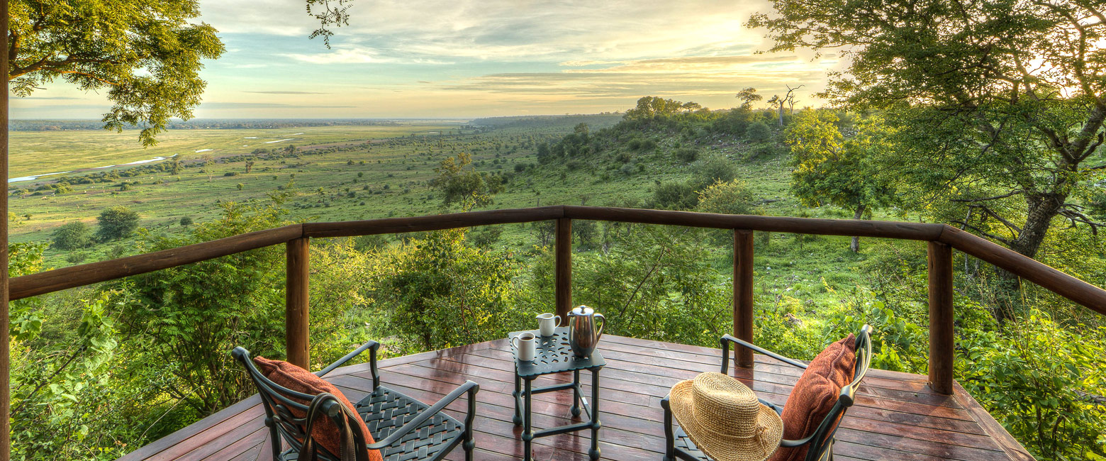 is a pleasantly old-fashioned property in the very busy Chobe Waterfront