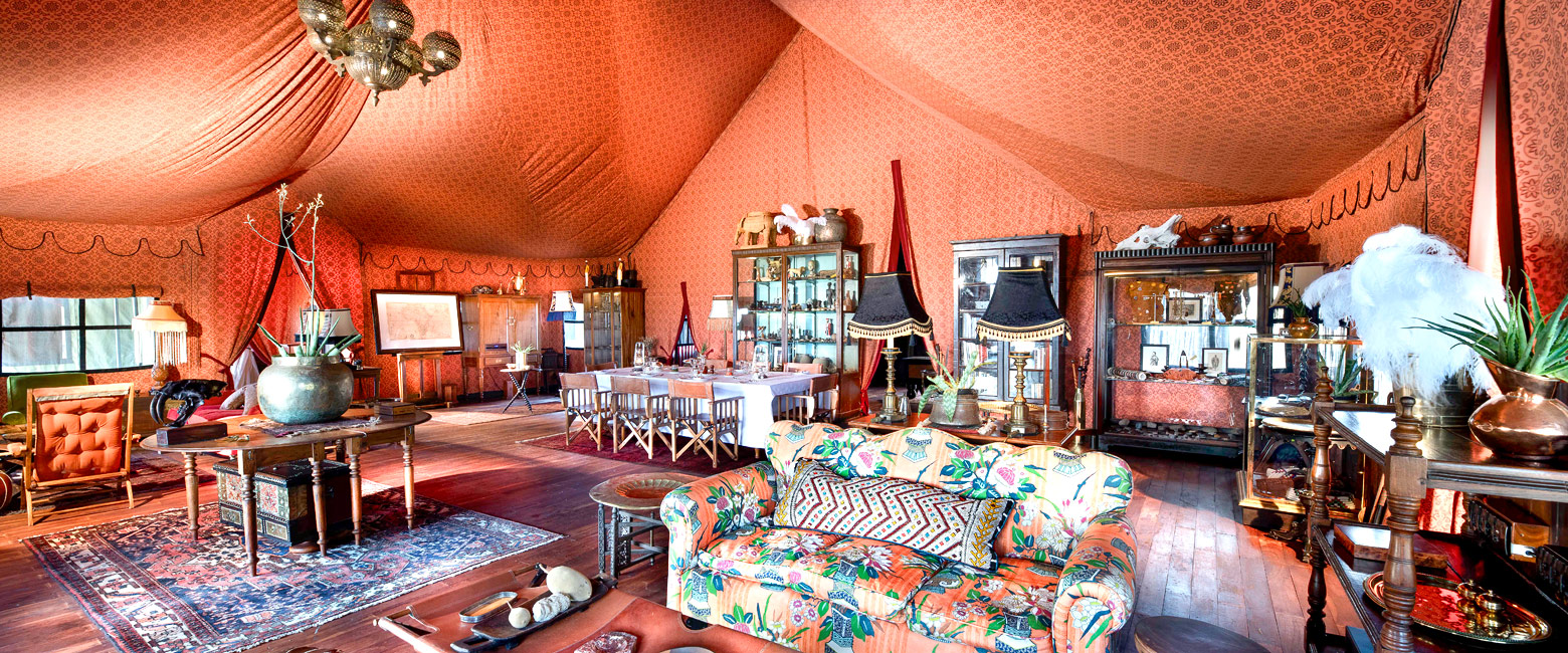 is an exclusive mobile rig in the Makgadikgadi area