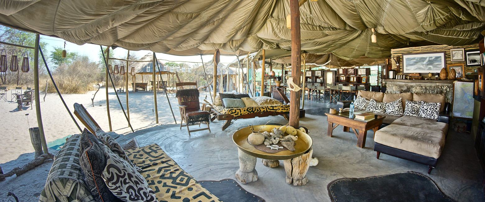 is a characterful camp east of Makgadikgadi