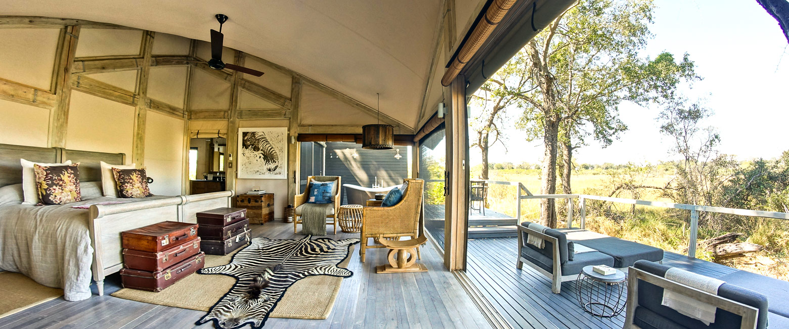 is an extremely high quality lodge in the fabulous Okavango Delta