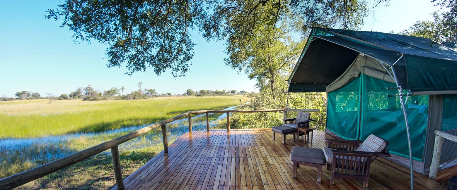 is a simple horse safari base in the fabulous Okavango Delta