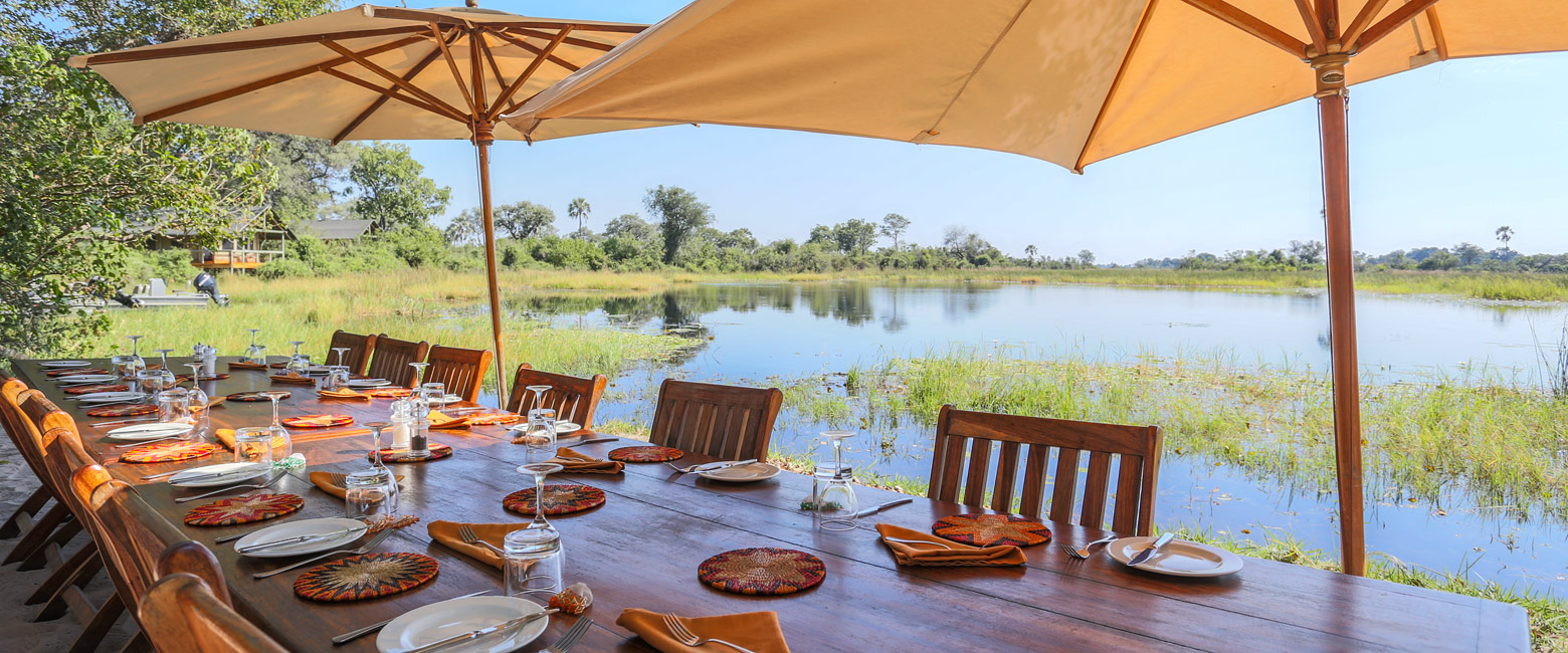 is an unusually child-friendly camp in the fabulous Okavango Delta