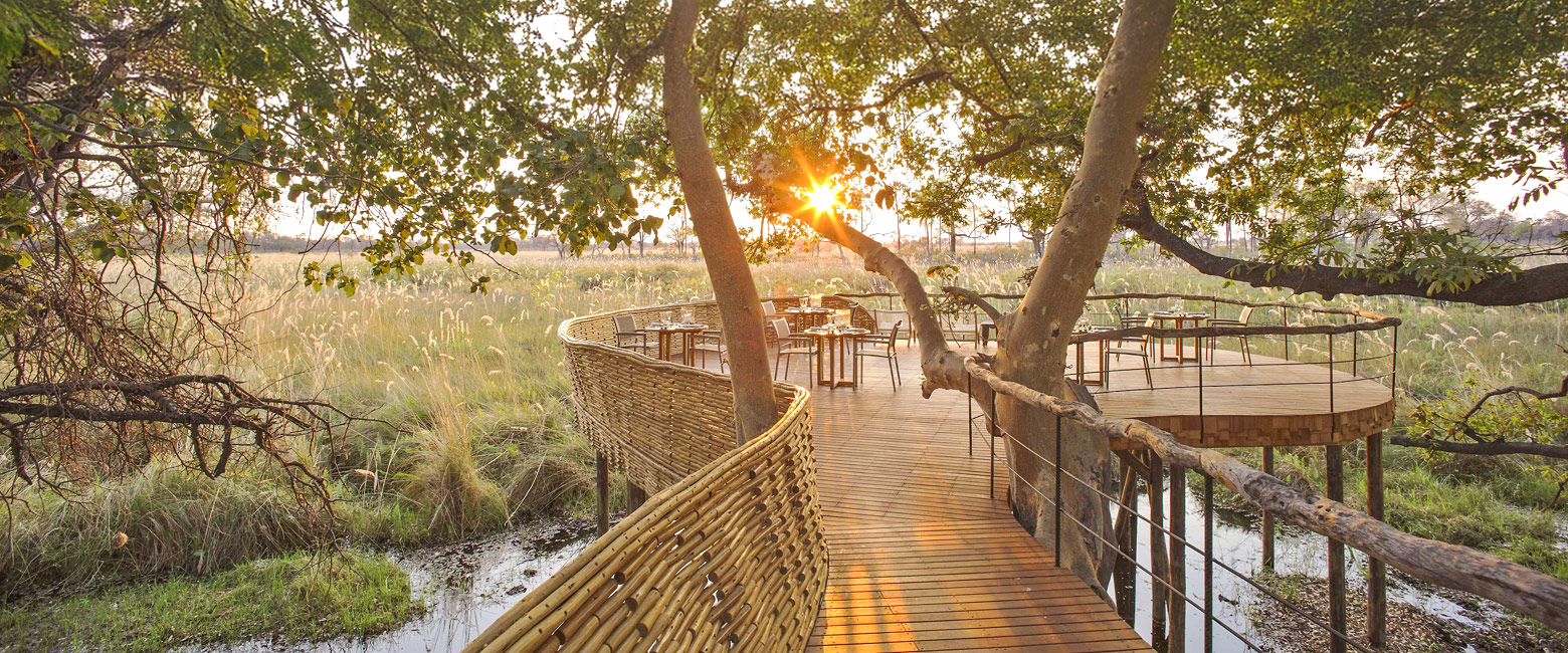 is a innovative designer property in the fabulous Okavango Delta