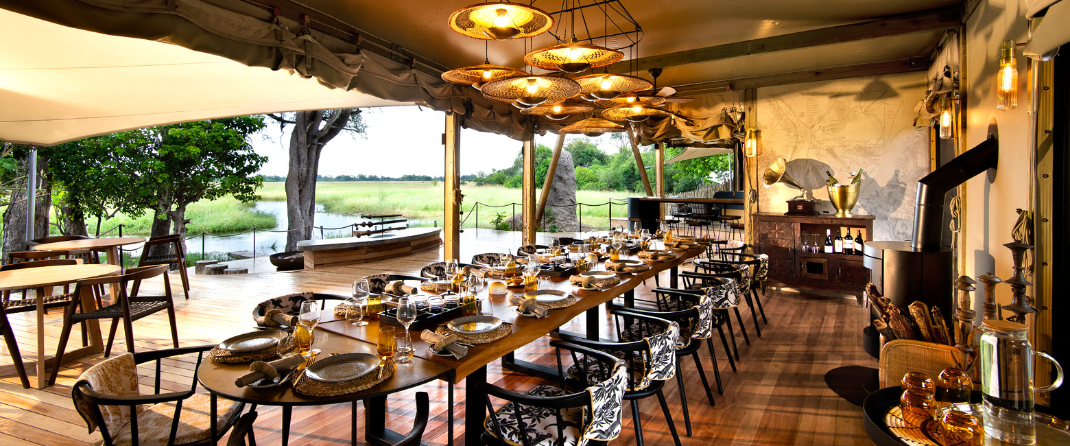 is a small and pleasant option in the busy Khwai Village sector of the Okavango Delta