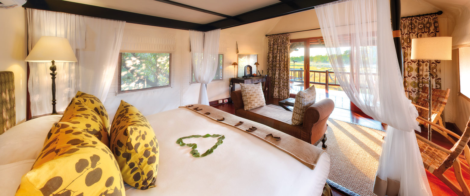 is a substantial and rather dated option in the busy Khwai Village sector of the Okavango Delta