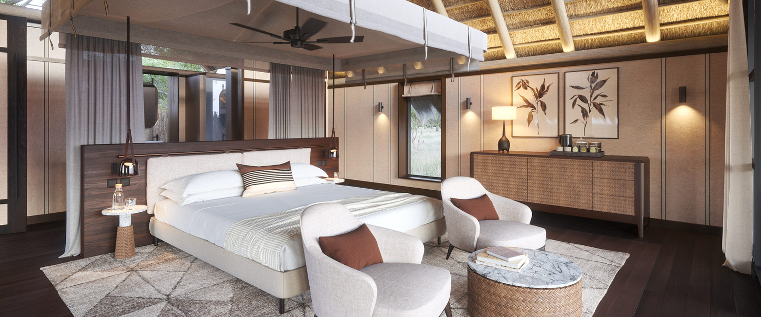 is a substantial modern option in the Khwai Village sector of the Okavango Delta 