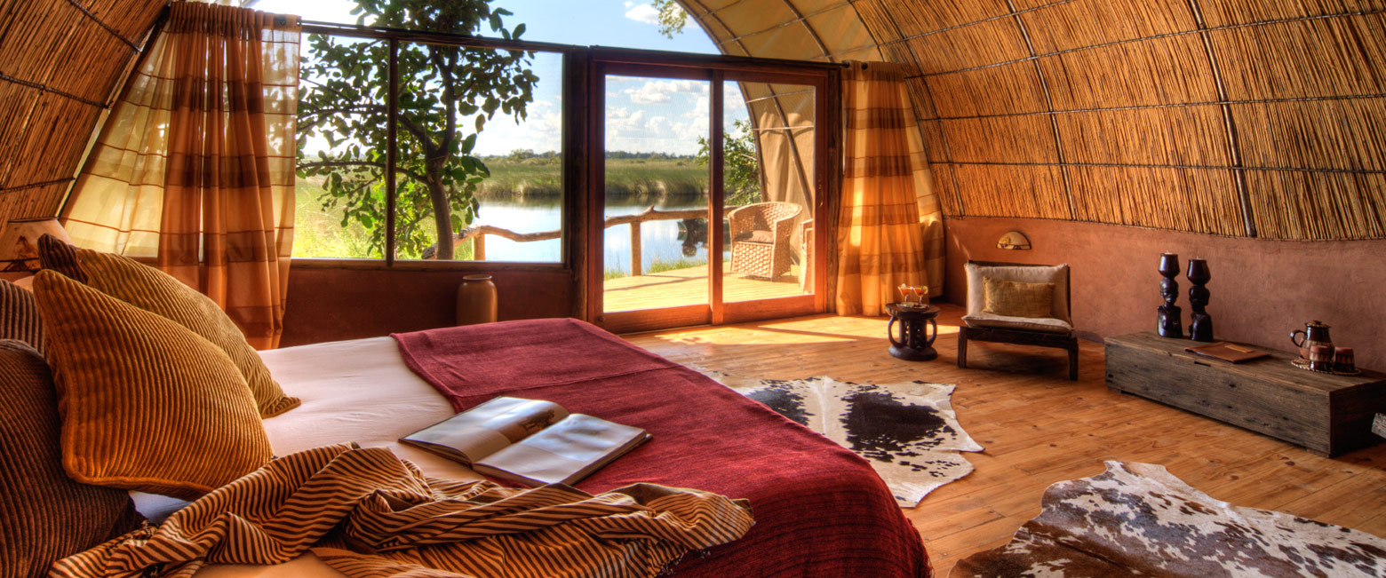 is a mid-range property in a busy part of the Okavango