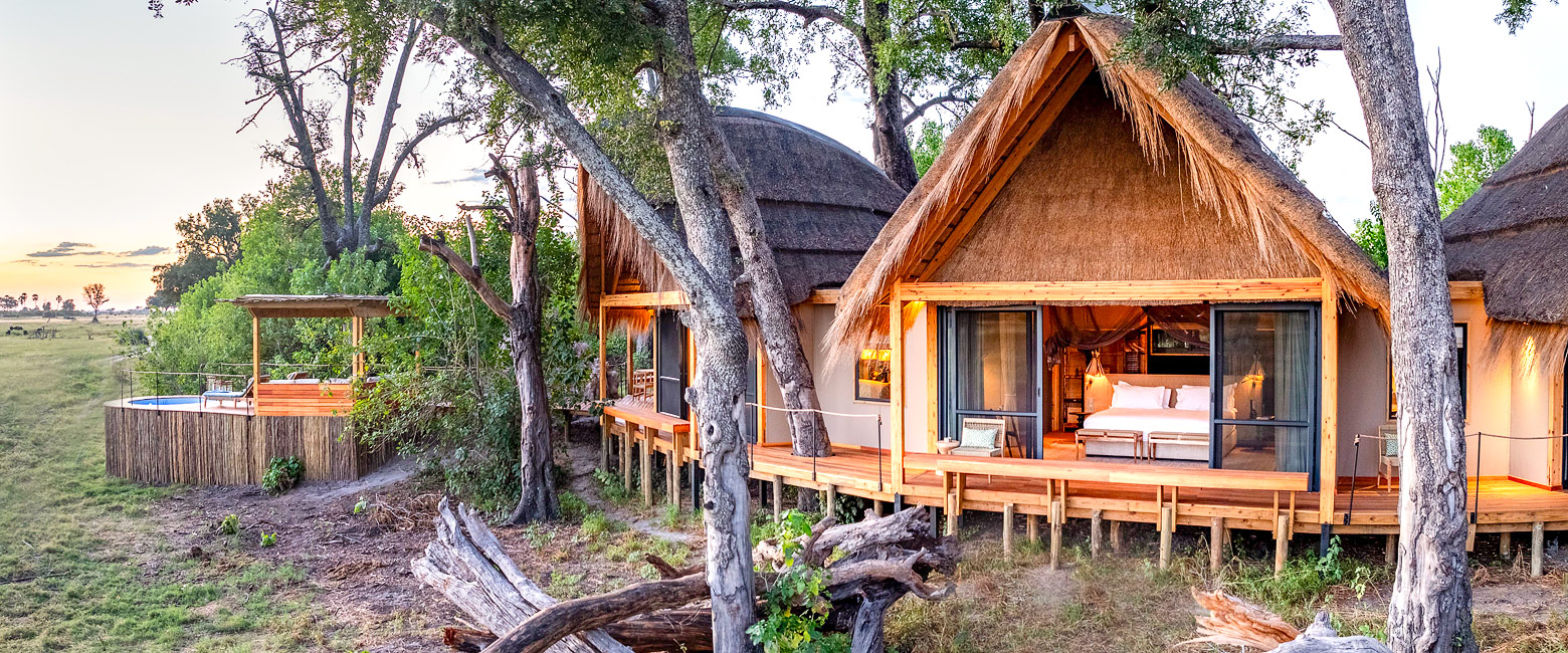 is a very high quality camp in the Okavango Delta 