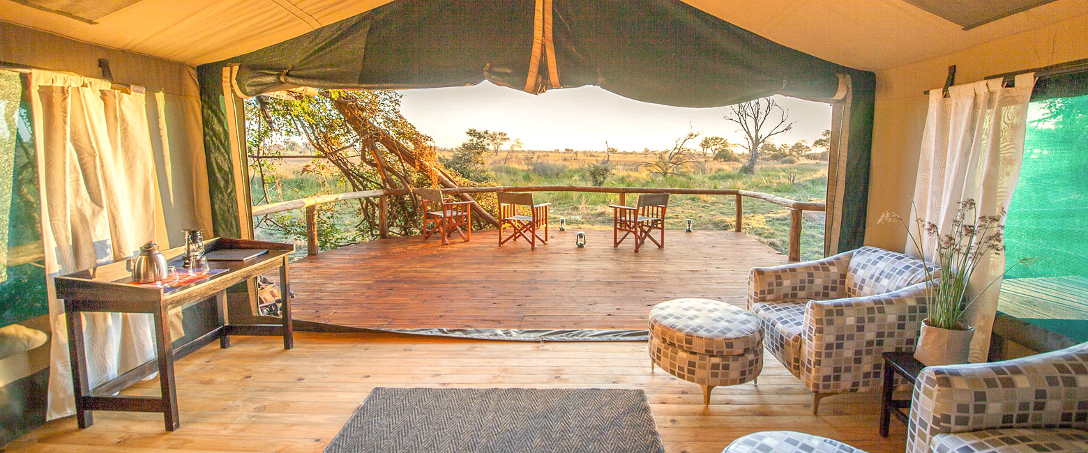 is a relatively well-priced camp in the fabulous Okavango Delta 