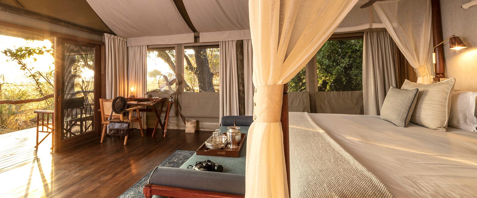 is an historic property in the fabulous Okavango Delta