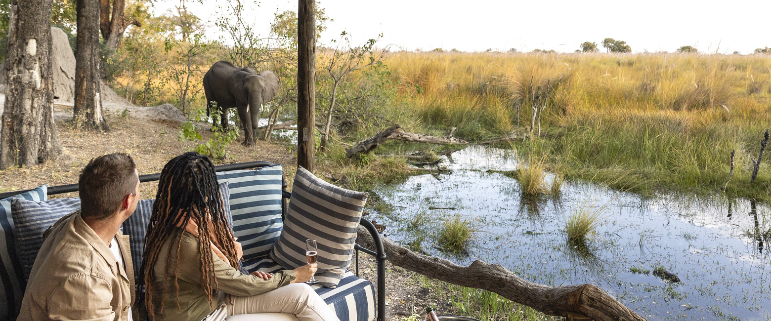 is a specialist walking camp in the fabulous Okavango Delta