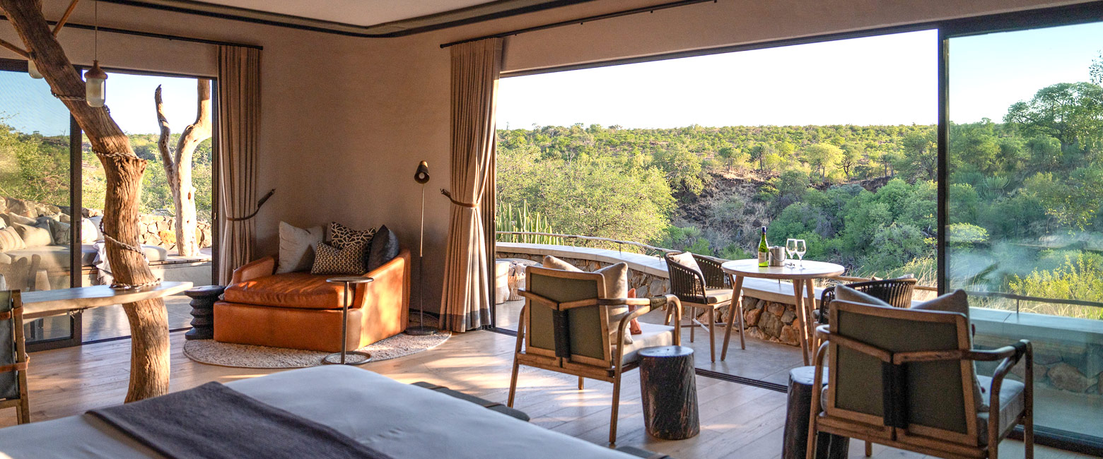 is a stylish property in the Tuli Block