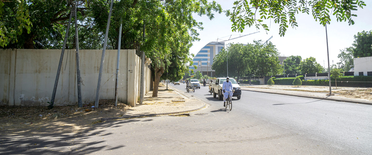 is the busy capital city and primary airport for Chad