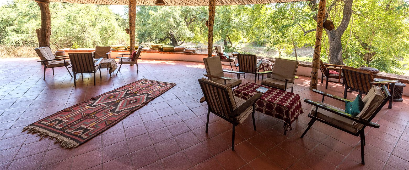 is a simple mobile bivouac in the Zakouma area of Chad 