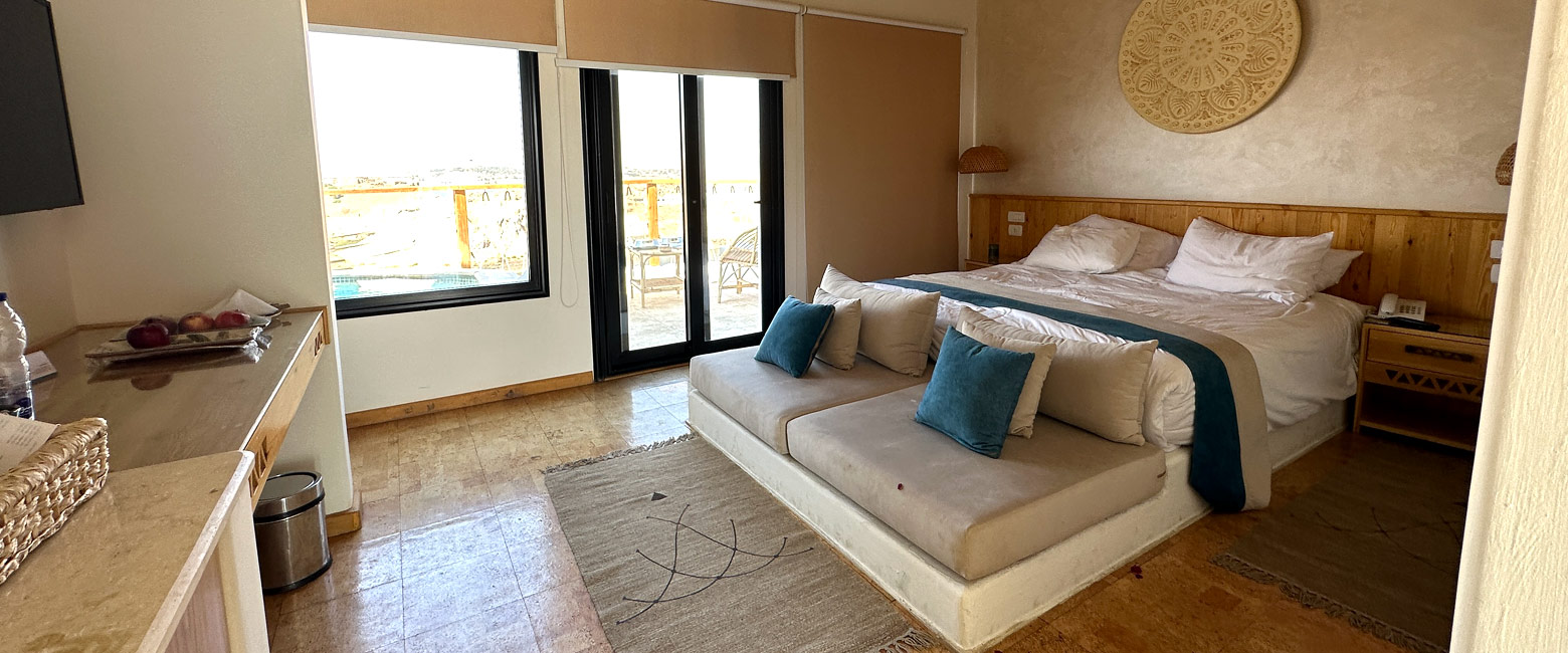 is a relatively chic lodge in the Aswan area 