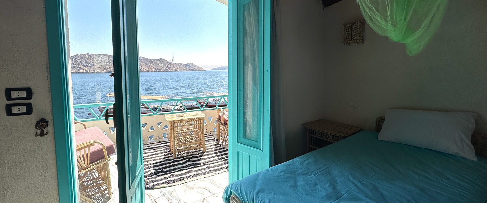 is a an intimate family-run lodge in the Aswan area of southern Egypt