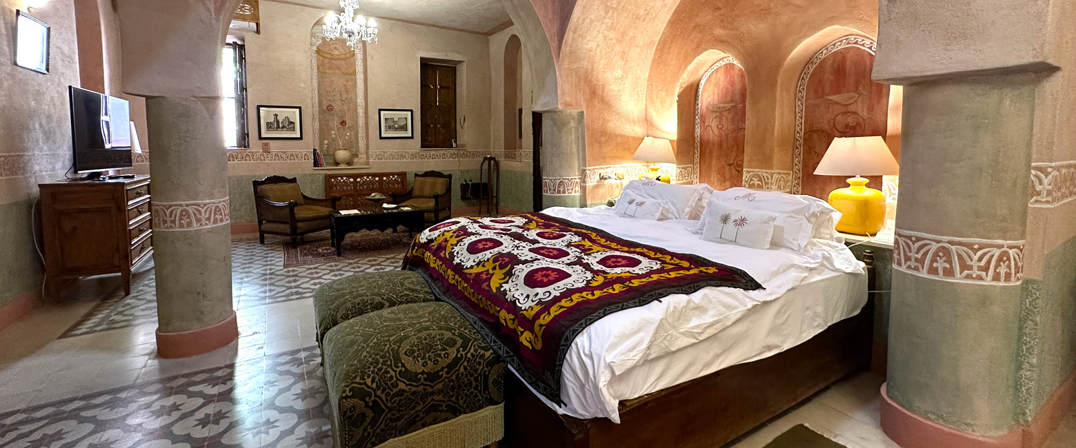 is an unusually stylish property on the west bank in Luxor