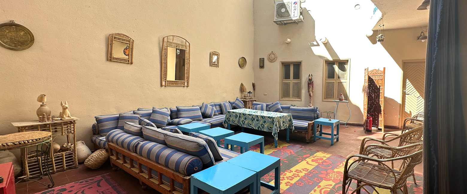 is a modest property on west bank in Luxor 