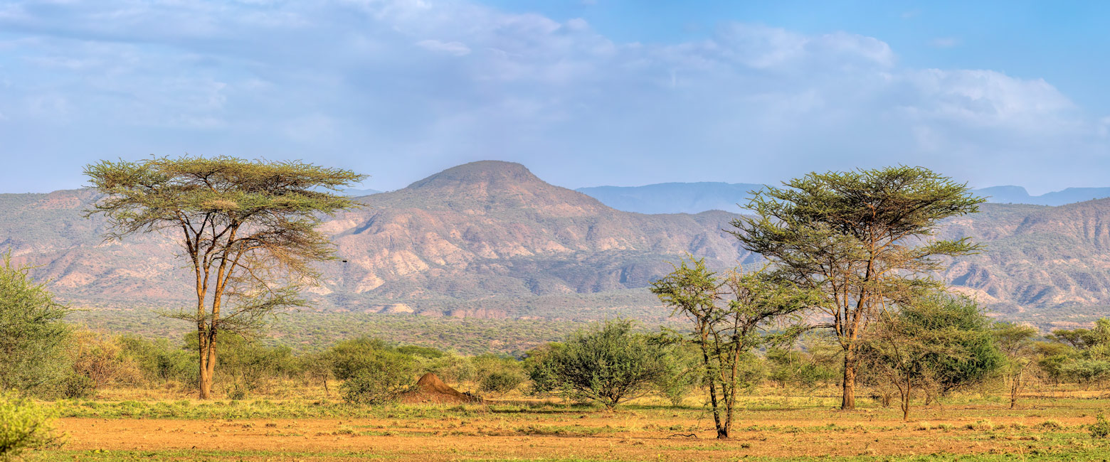 is a low key wildlife area in the lower Abyssinian Rift 