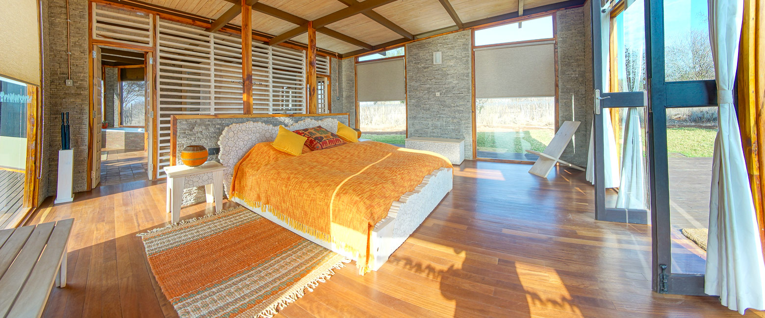 is a modern camp in the Amboseli area