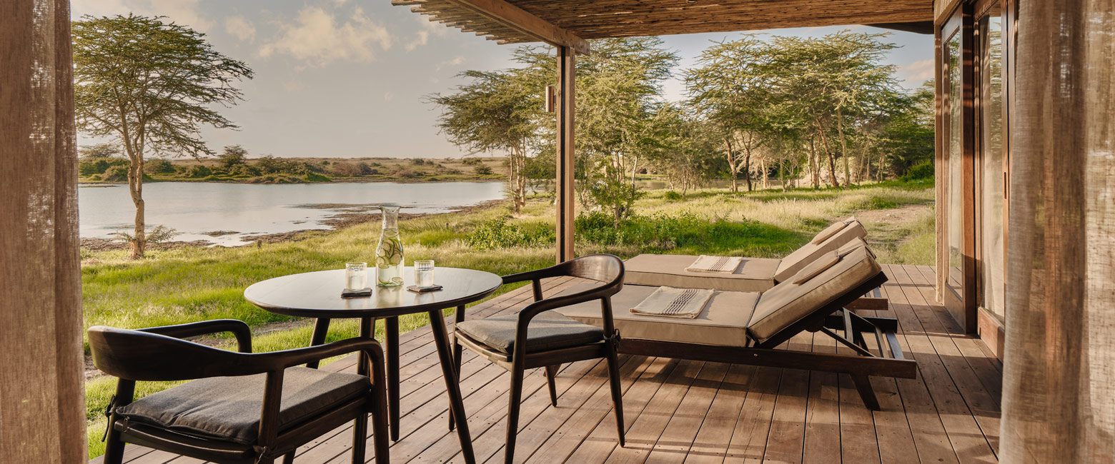 is a smart and contemporary lodge in the Amboseli area 