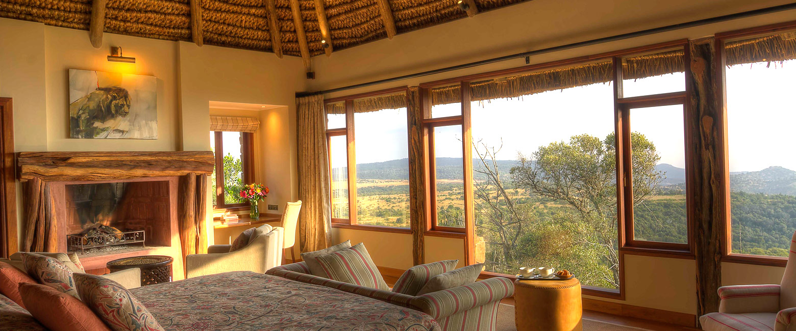 is a veru upmarket house rental in the Borana area of Kenya