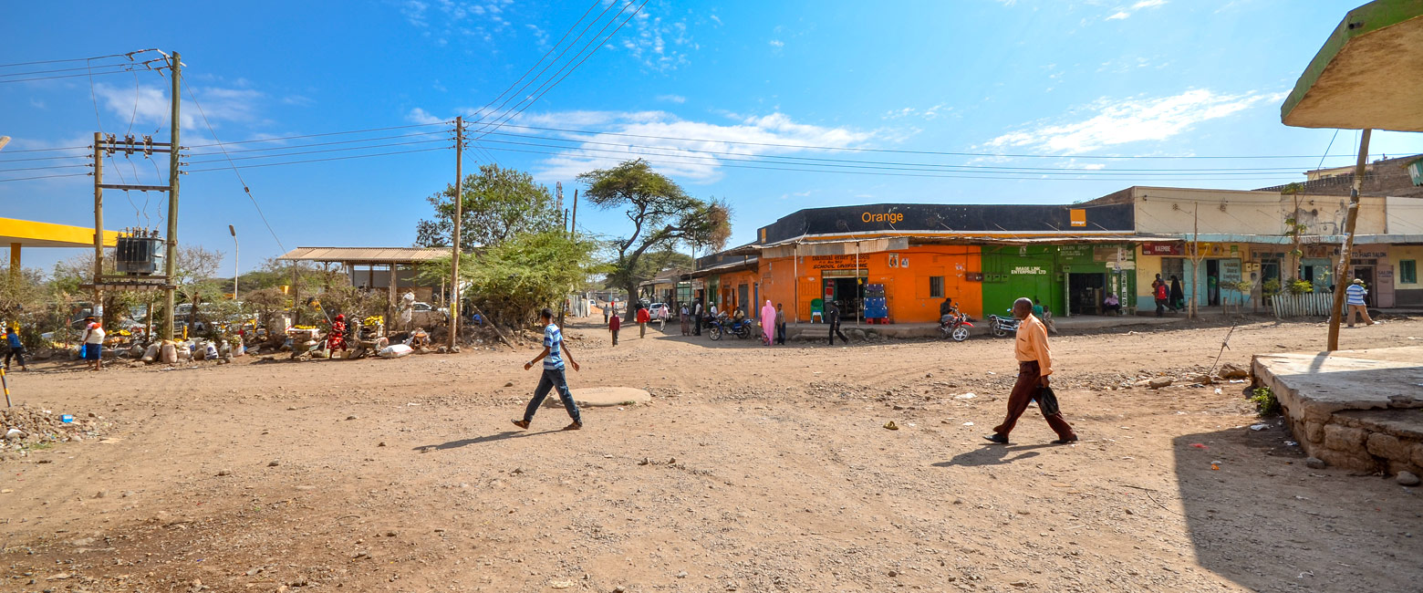 is a scruffy little town in northern Kenya