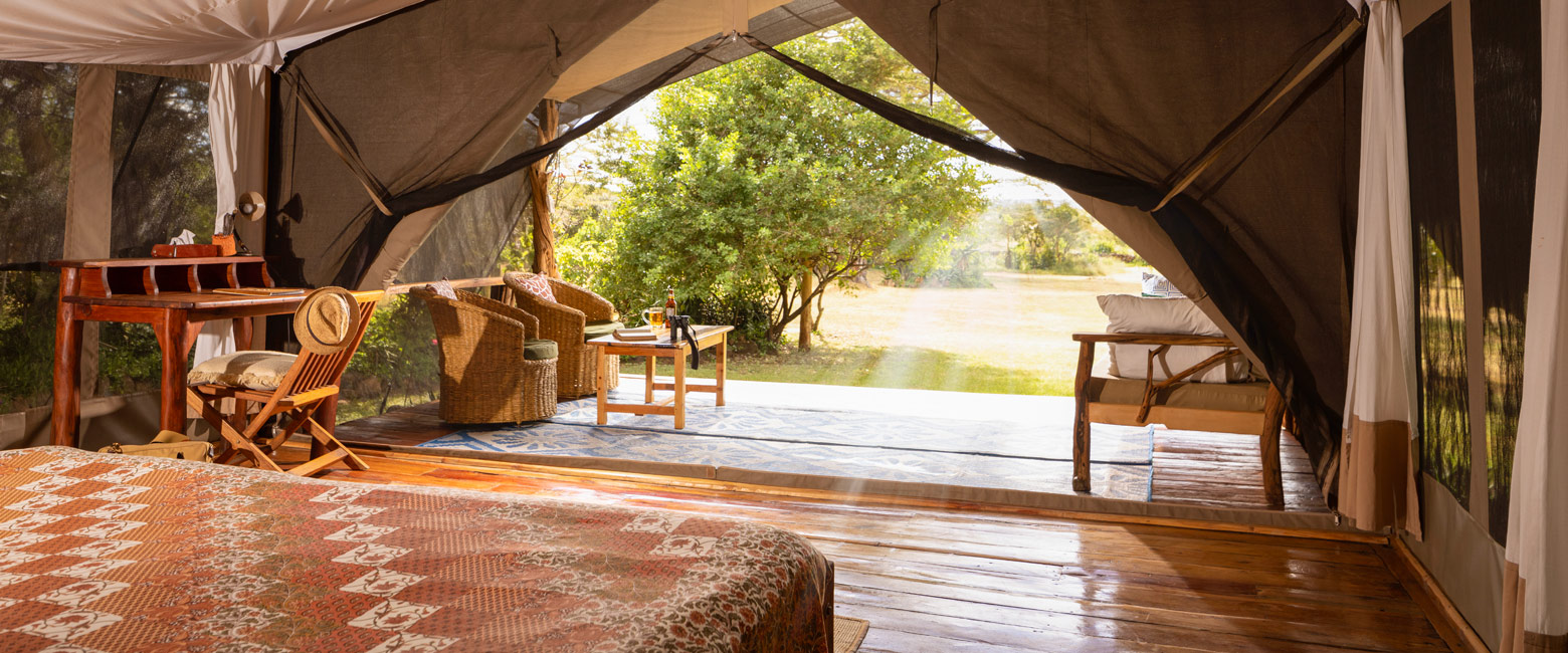 is a relatively upmarket facility in the Laikipia North area of northern Kenya 