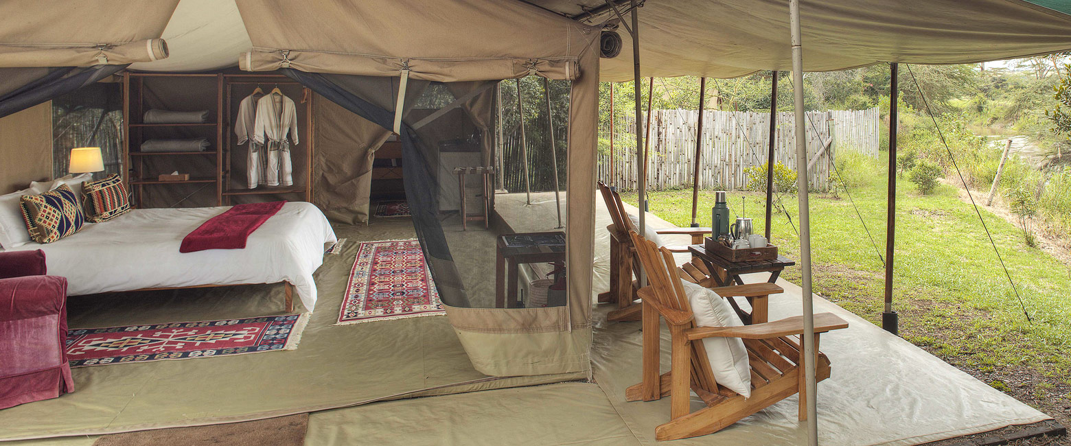 is a traditional tented option in the Laikipia South area