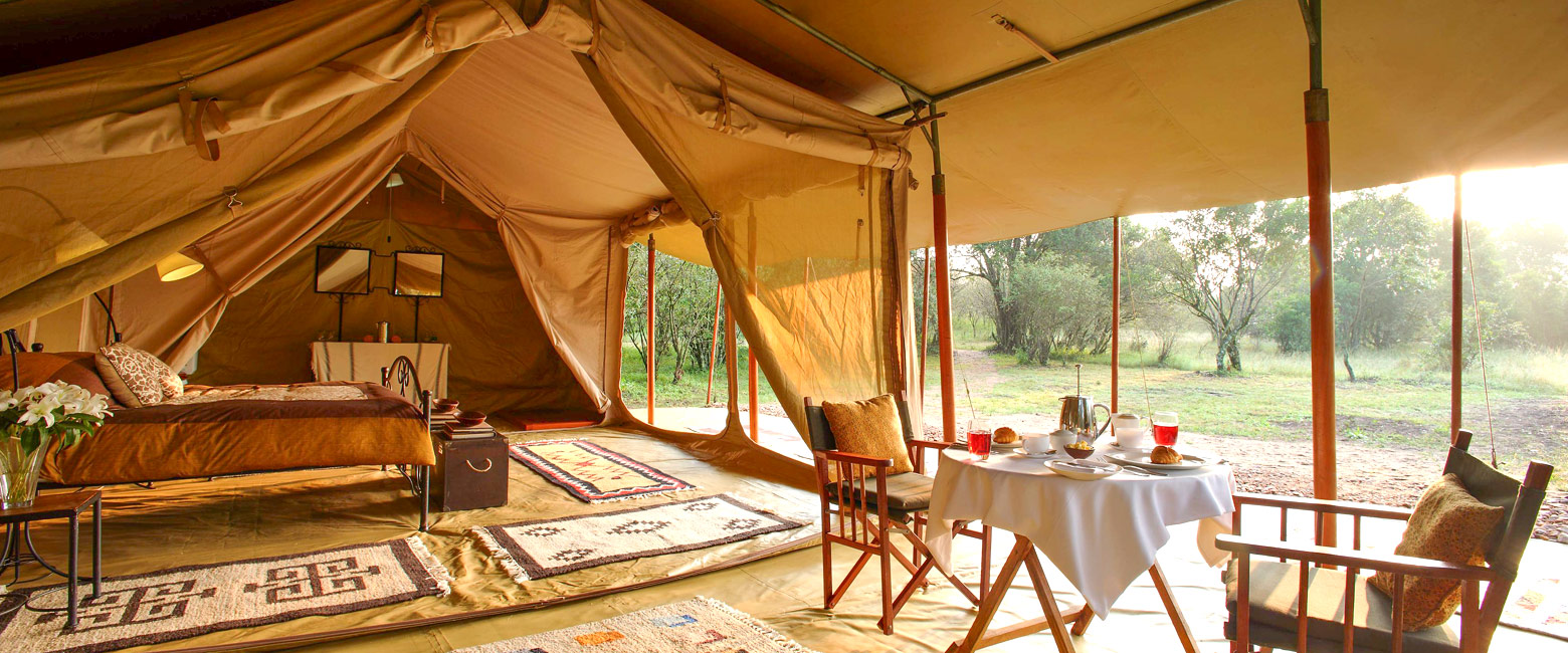 is a pleasant tented facility in the Maasai Mara area