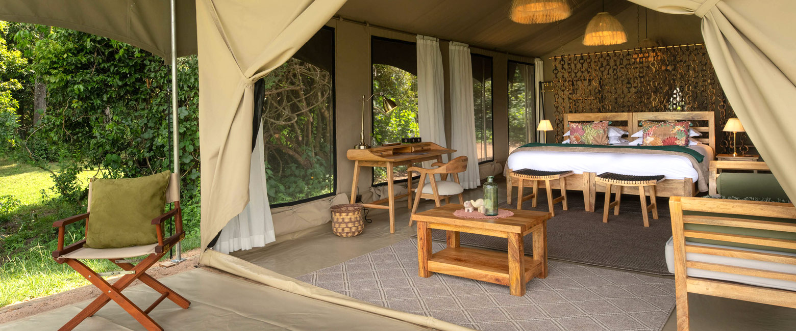 is an elegant and authentic lodge in the Maasai Mara