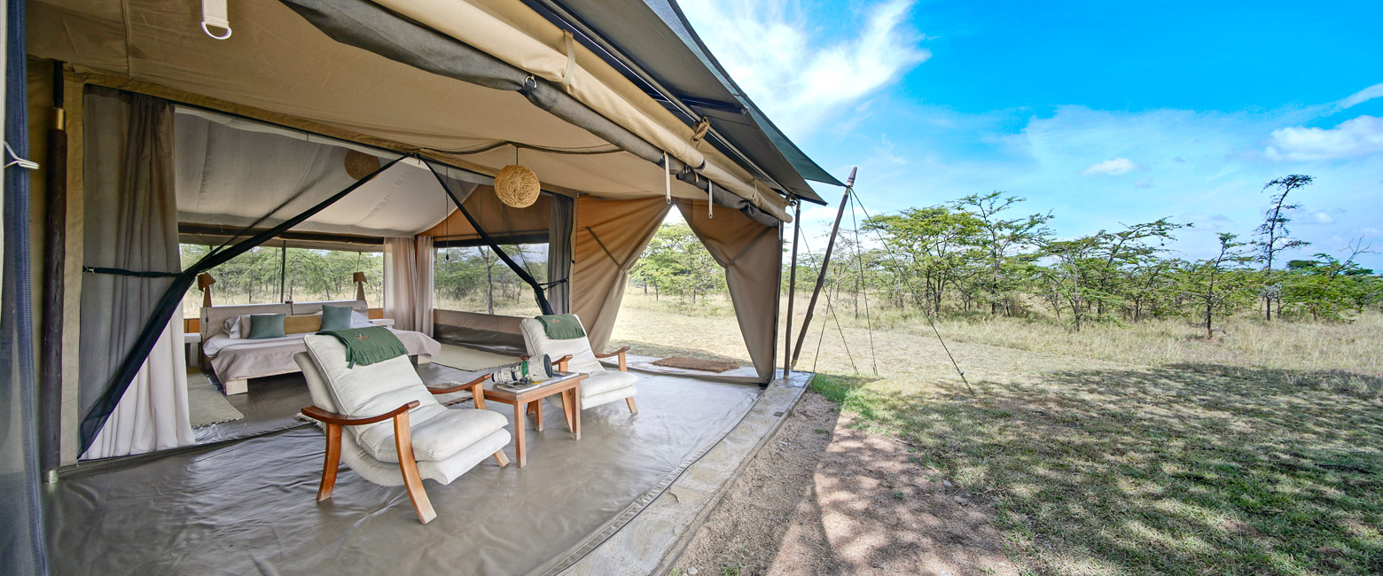 is a very pleasant camp in the Maasai Mara area