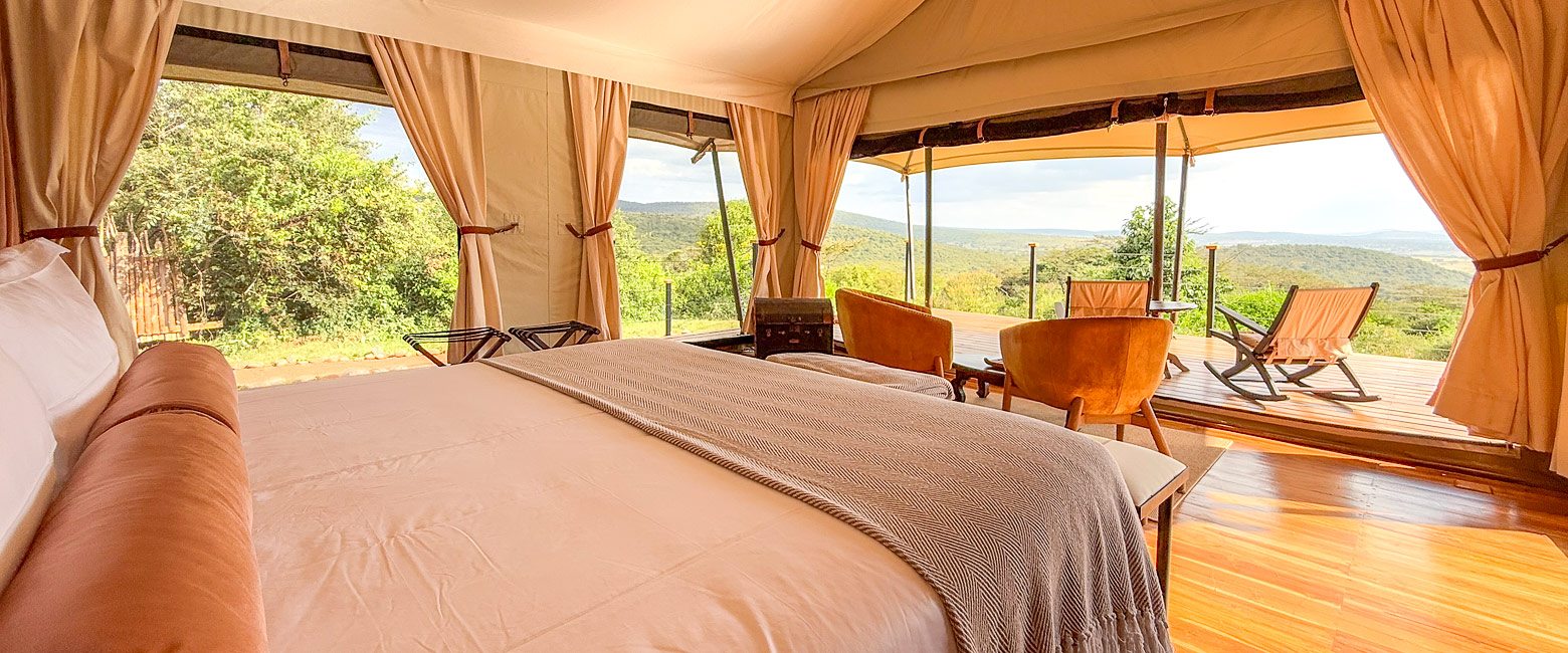is a polished and authentic place in the Maasai Mara 