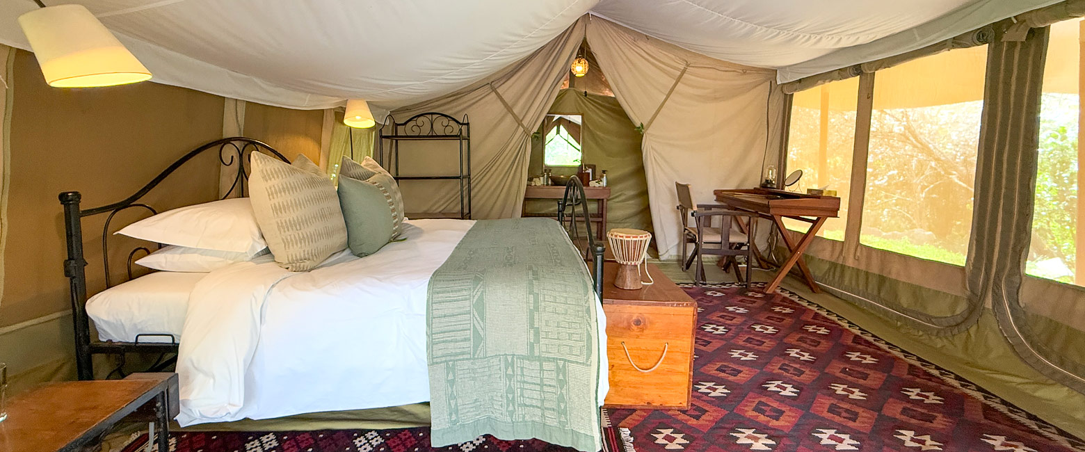 is a pleasant tented facility in the Maasai Mara area 
