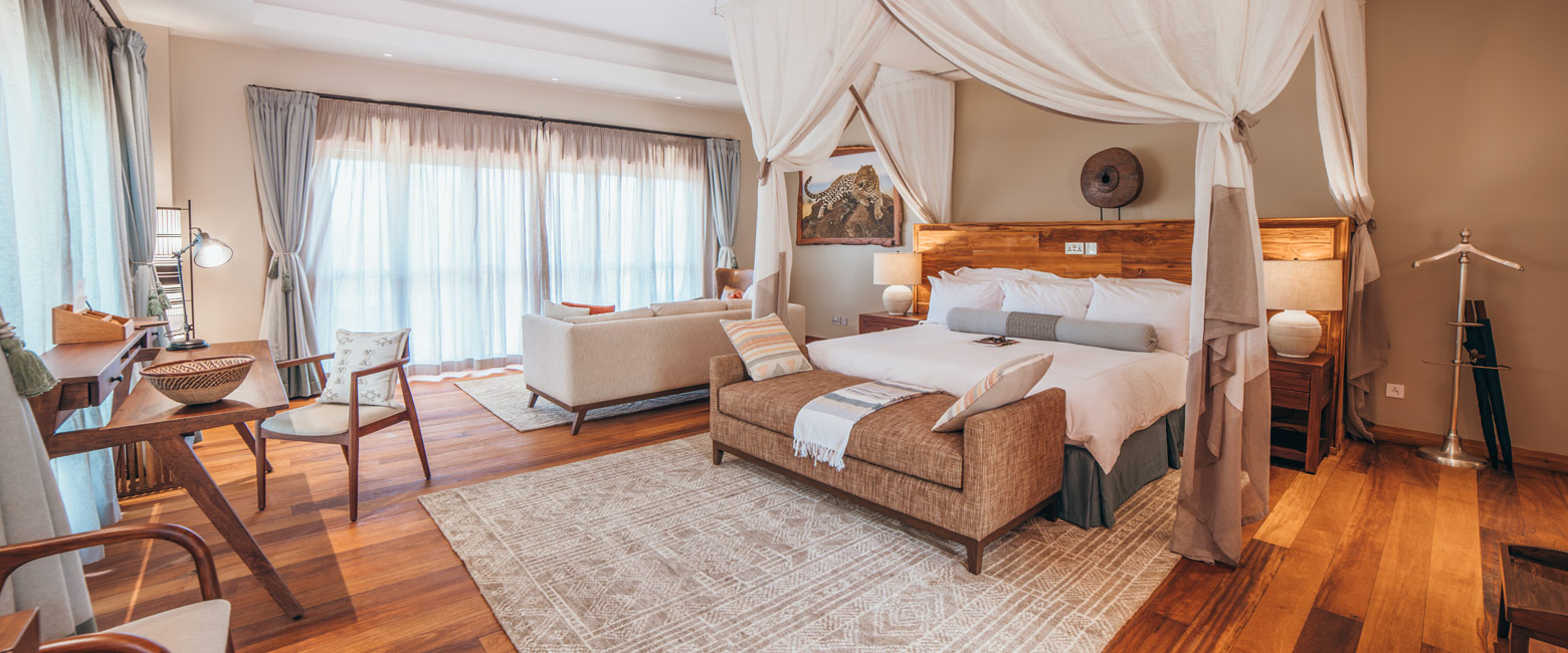 a very upmarket private safari residence in the Maasai Mara area of Kenya 
