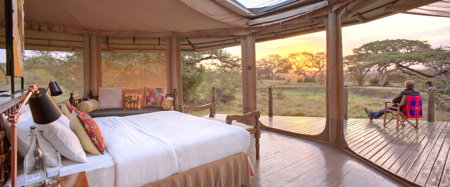is a relatively simple camp in the Maasai Mara area