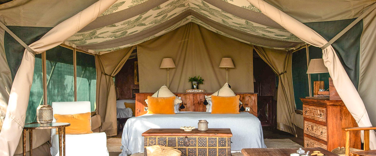 is a high quality tented base in the Maasai Mara area