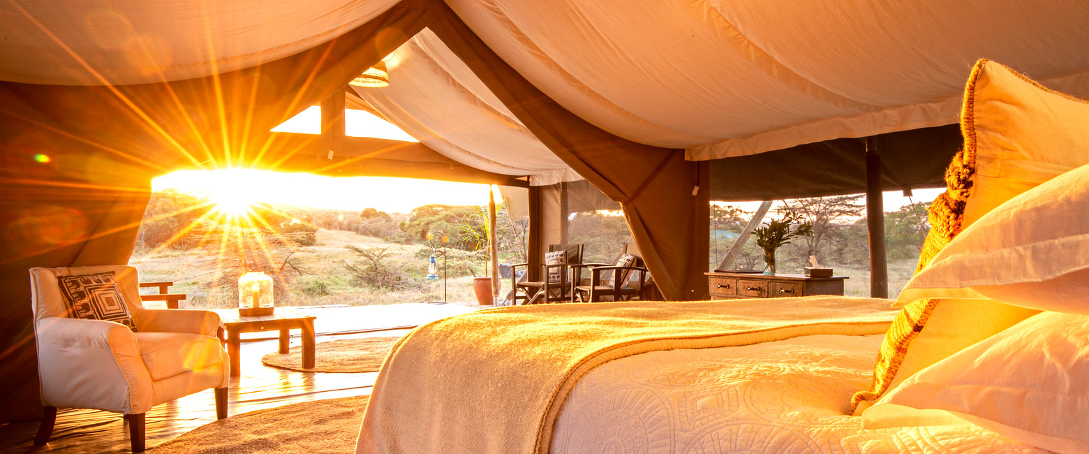 is an unusually intimate camp in the Maasai Mara