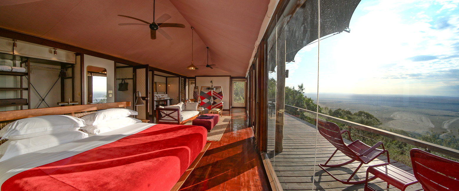 is a very high-end property in the Maasai Mara 