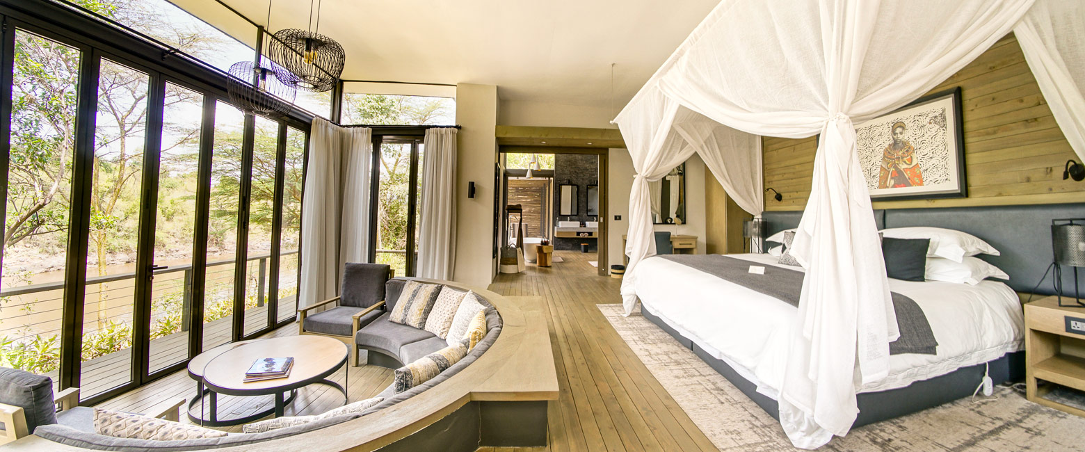 is a reliable upmarket option in the Maasai Mara area 