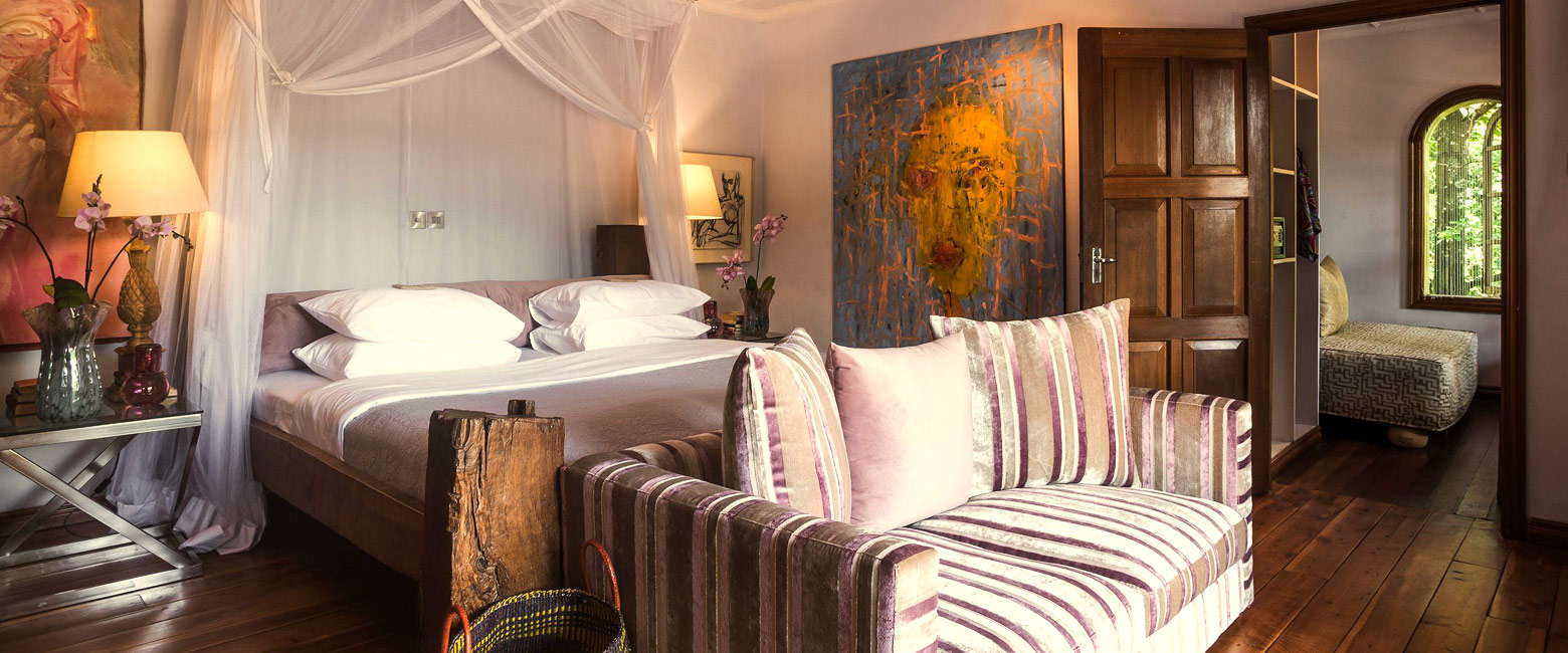 is a chic and intimate place in the suburbs of Nairobi 