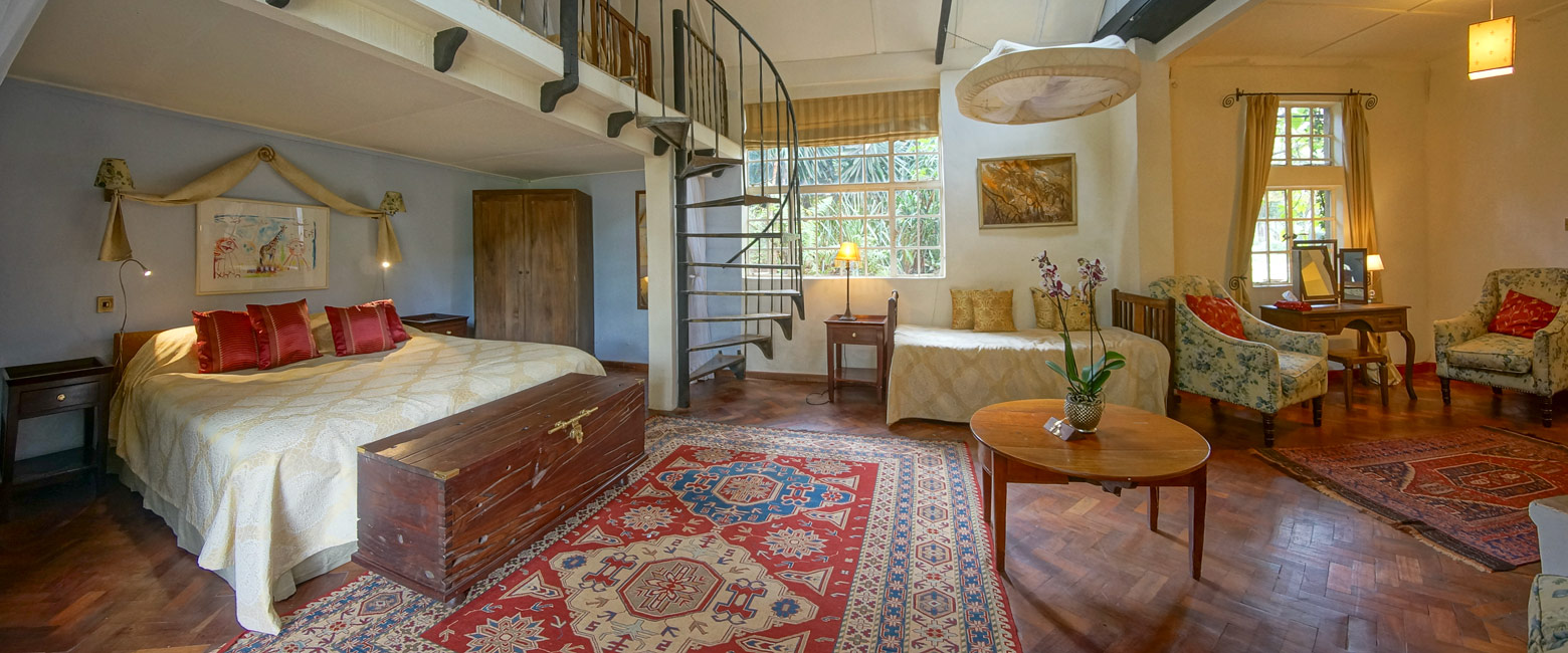 is a very famous boutique hotel in the suburbs of Nairobi