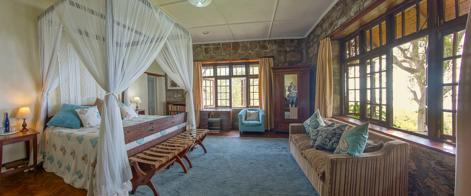 is a classic colonial homestead in the Lake Naivasha area 