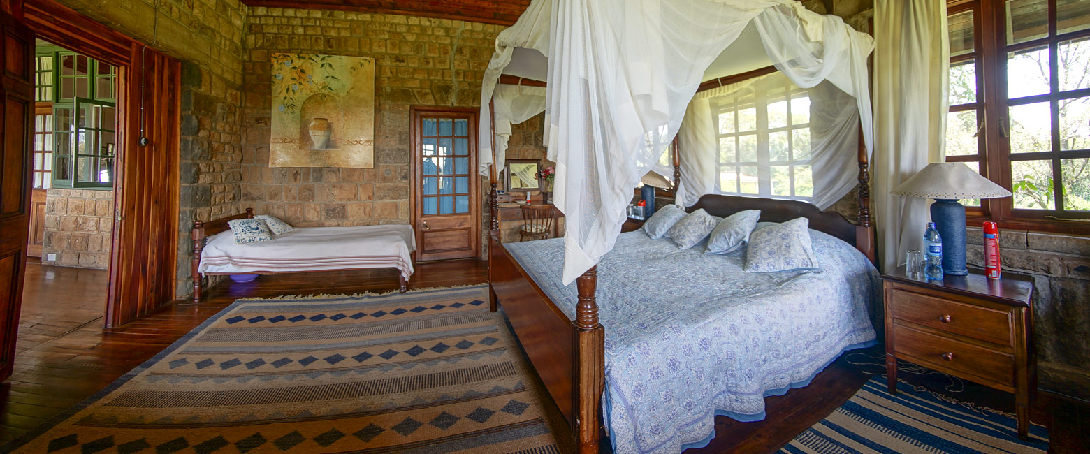 is a fabulous colonial estate in the Lake Nakuru area 