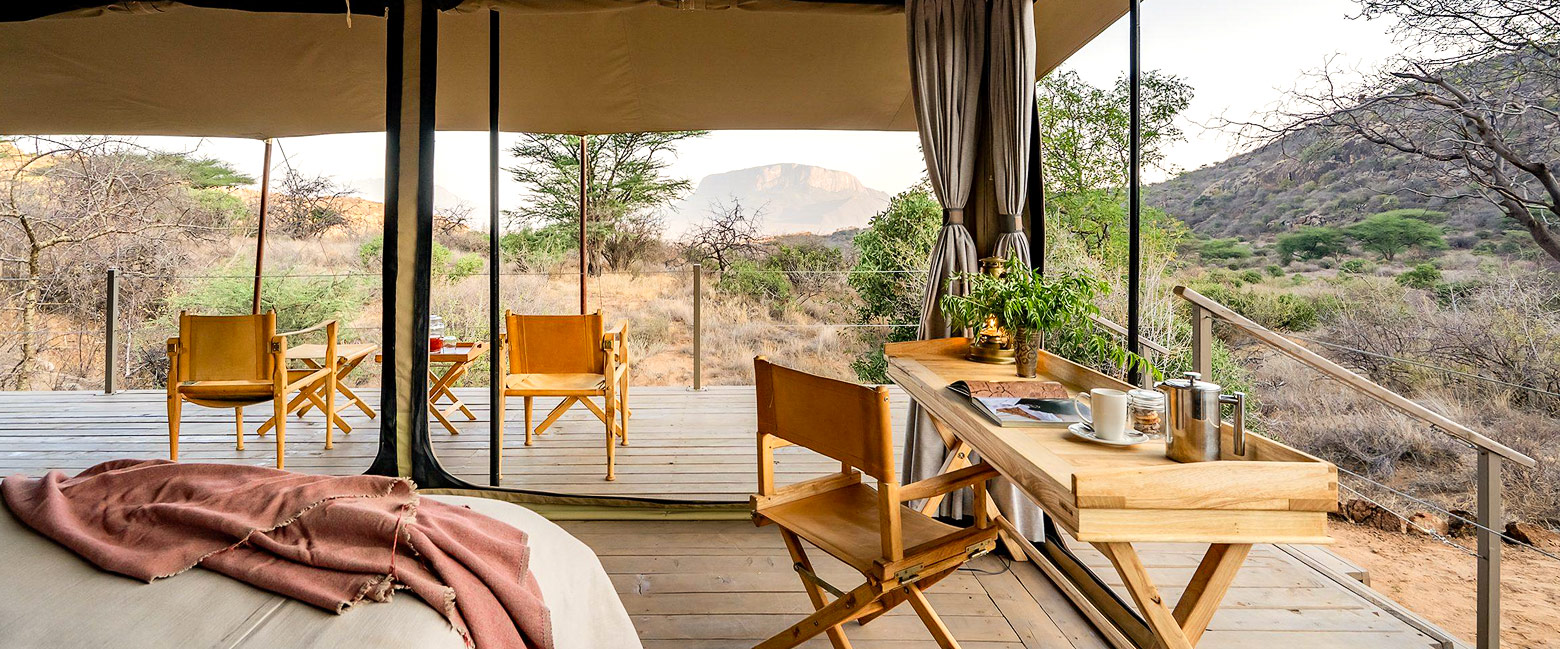 is a pleasantly simple outpost in the Samburu area 