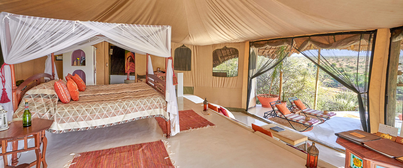 is a very stylish place in the Samburu area 