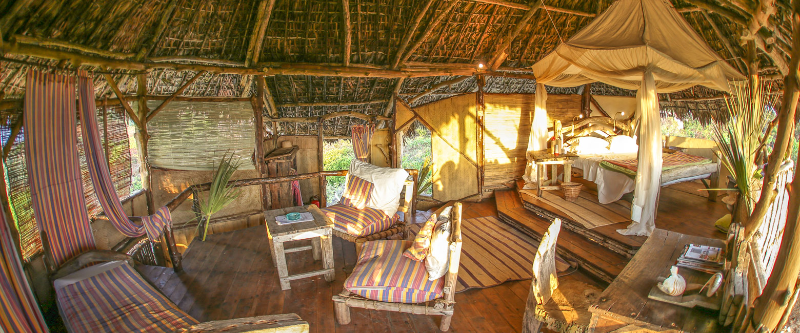 is a lovely rustic retreat in the Tana Delta area 