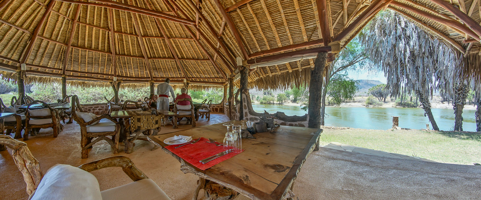 is part of a leading elephant project in the Tsavo East area