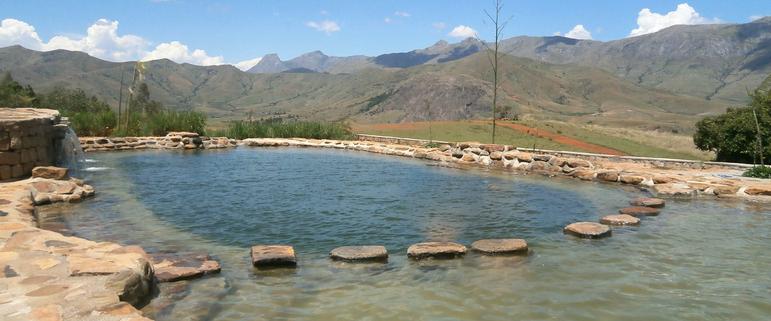 is a simple but quite cool property in the Andringitra area of southeast Madagascar